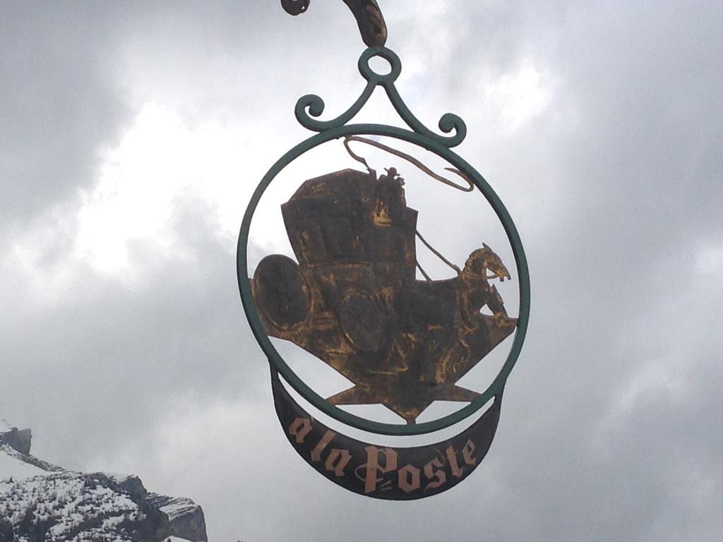 Auberge De La Poste Les Diablerets Exterior foto