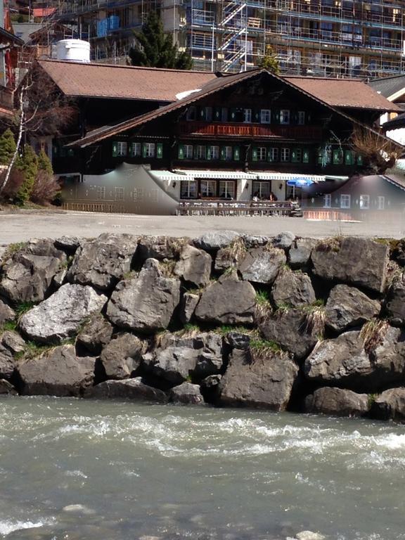 Auberge De La Poste Les Diablerets Exterior foto